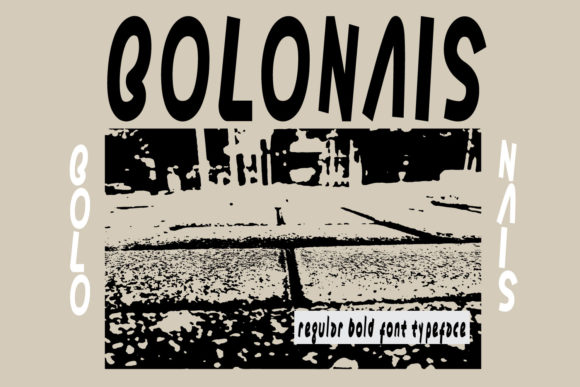 Bolonais: A Trendy Display Font for Creative Makers