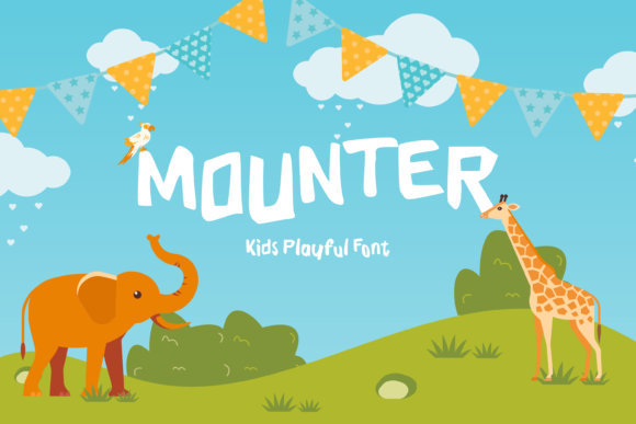 Bring Your Creations to Life with the Mounter Font