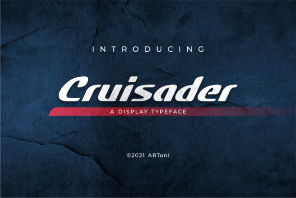 Cruisader Font for Modern Editorial Design