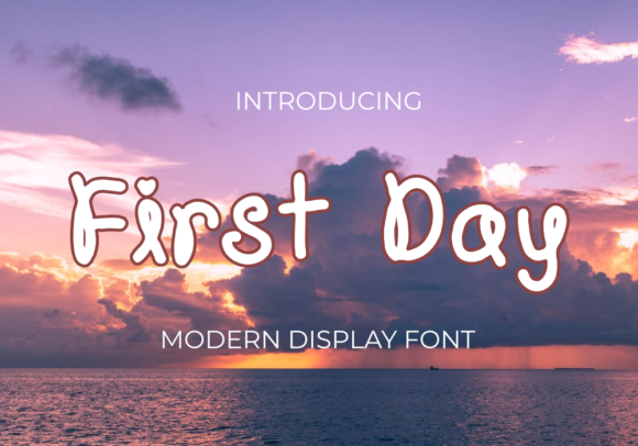First Day Font for Professional Branding
