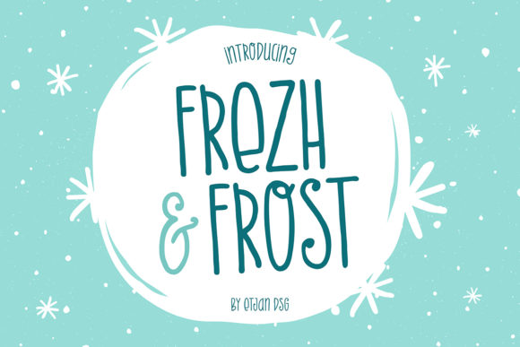 Frezh Frost: A Display Font That Elevates Campaign Design