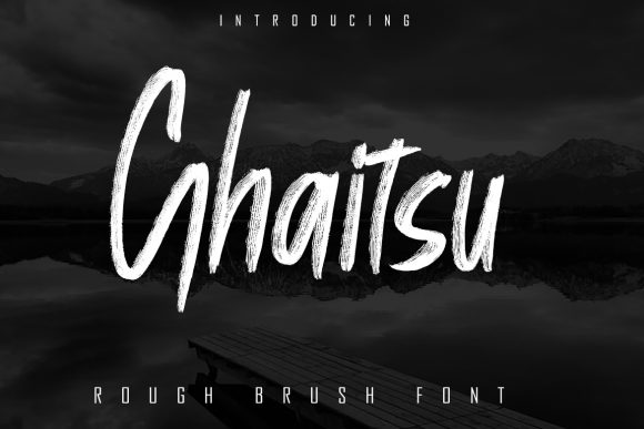 Ghaitsu Display Font for Editorial Design