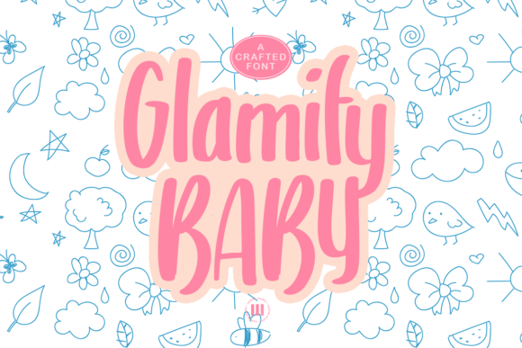 Glamify Baby Font for Handmade Creations