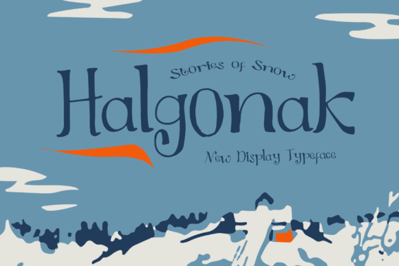 Halgonak: A Fresh Display Font for Dynamic Campaigns