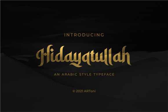 Hidayatullah Font for Bold Digital Campaigns