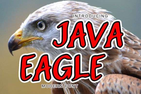 Java Eagle: A Stylish Font for Small Business Branding