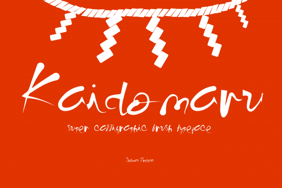 Kaidomaru: A Quirky Display Font for Editorial Creativity