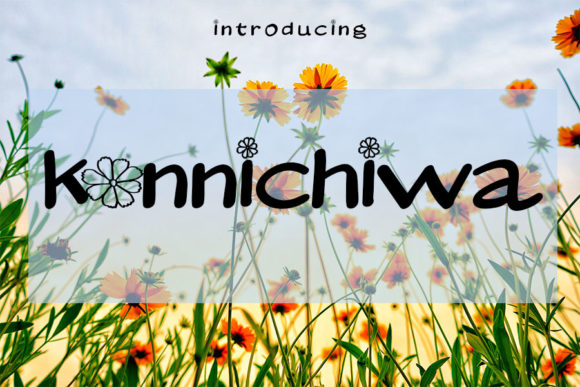 Konnichiwa Font for Bold Digital Branding