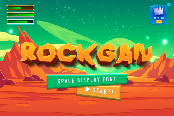 Rockgan: A Playful Font for Professional Branding