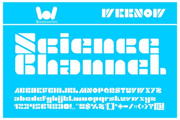 Science Channel Font for Eye-Catching Campaigns