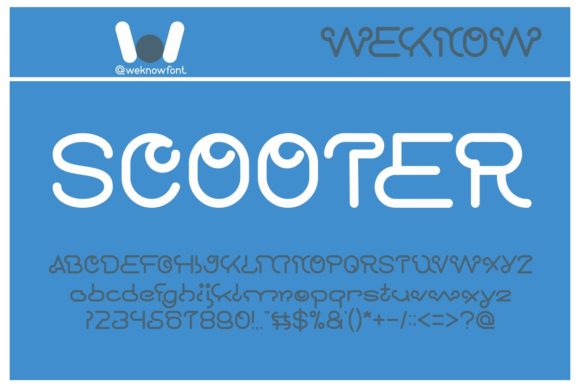 Scooter Experiment Font for Bold Digital Campaigns