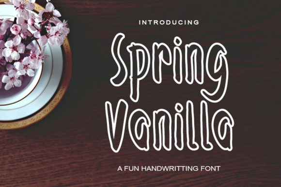 Spring Vanilla: A Fresh Display Font for Web Design