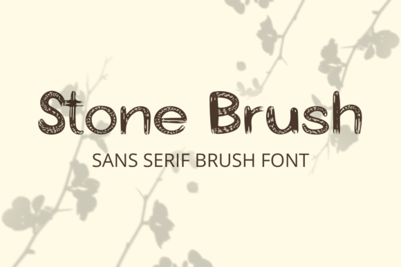 Stone Brush Font for Eye-Catching Digital Designs