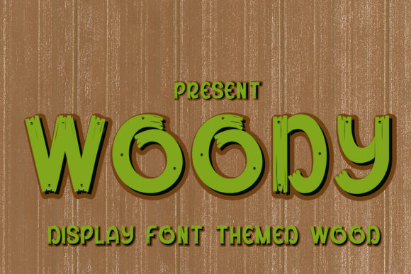 Woody Font Review for Real Design Projects
